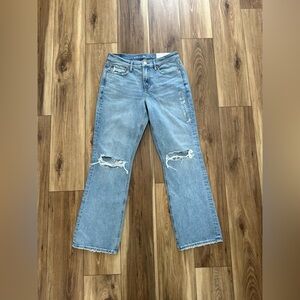 American Eagle Women's ‘90s bootcut Distressed Jeans size 8/29W NWT